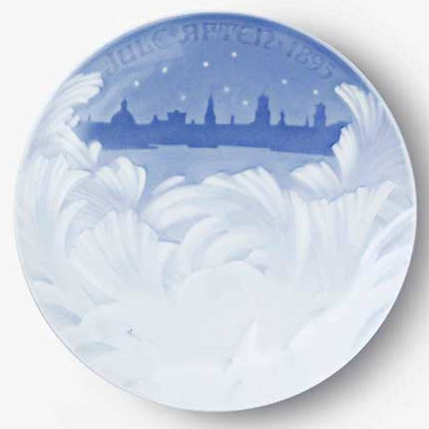 Weihnachtsteller von Bing & Grondahl, 1895