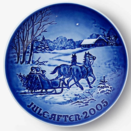 Weihnachtsteller von Bing & Grondahl, 2005