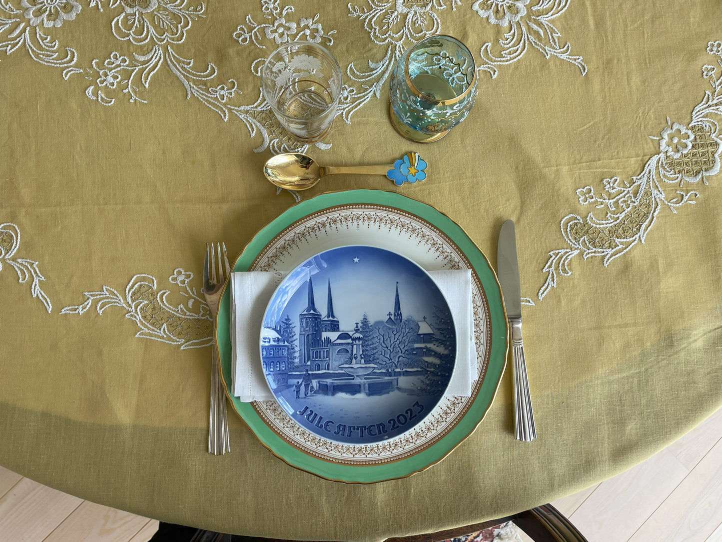 Weihnachtsteller von Bing & Grondahl 2023