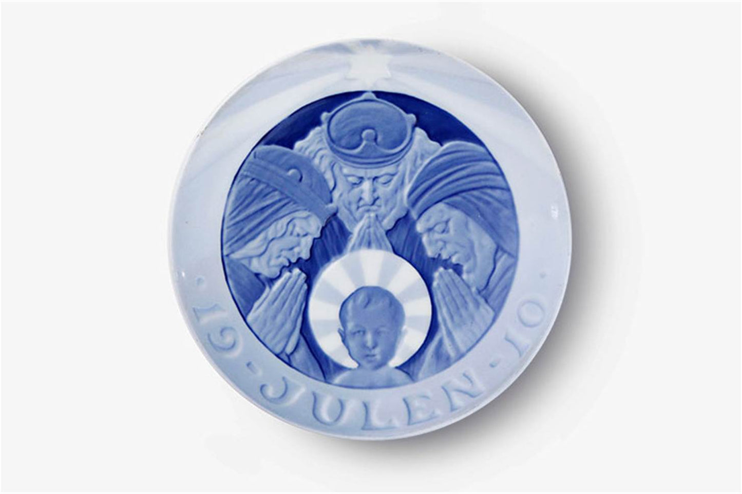 Weihnachtsteller der königlichen Familie Kopenhagen von 1910