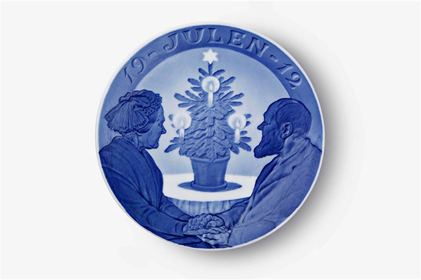 Weihnachtsteller der königlichen Familie Kopenhagen von 1912