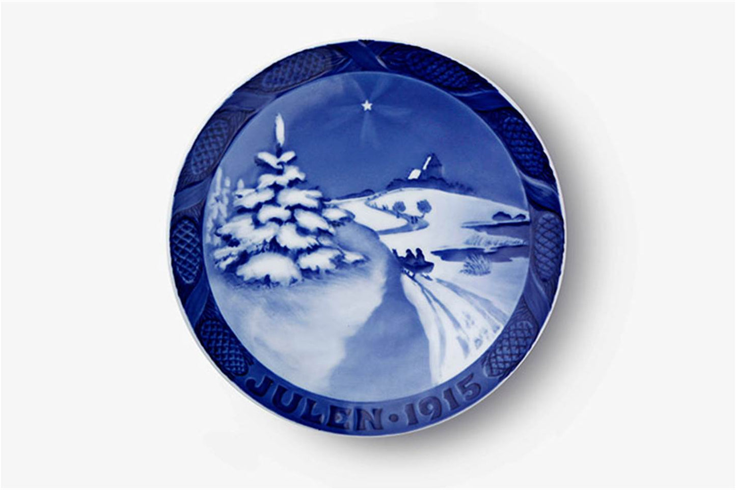 Weihnachtsteller der königlichen Familie Kopenhagen von 1915