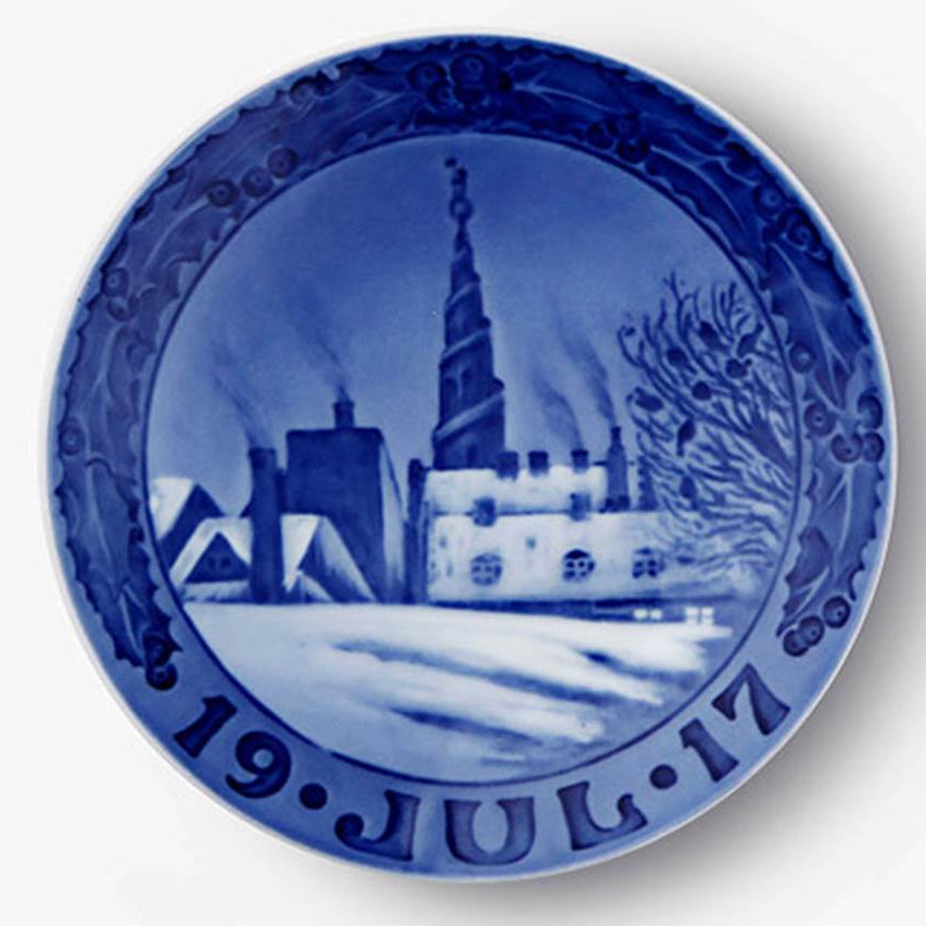 Weihnachtsteller der königlichen Familie Kopenhagen von 1917