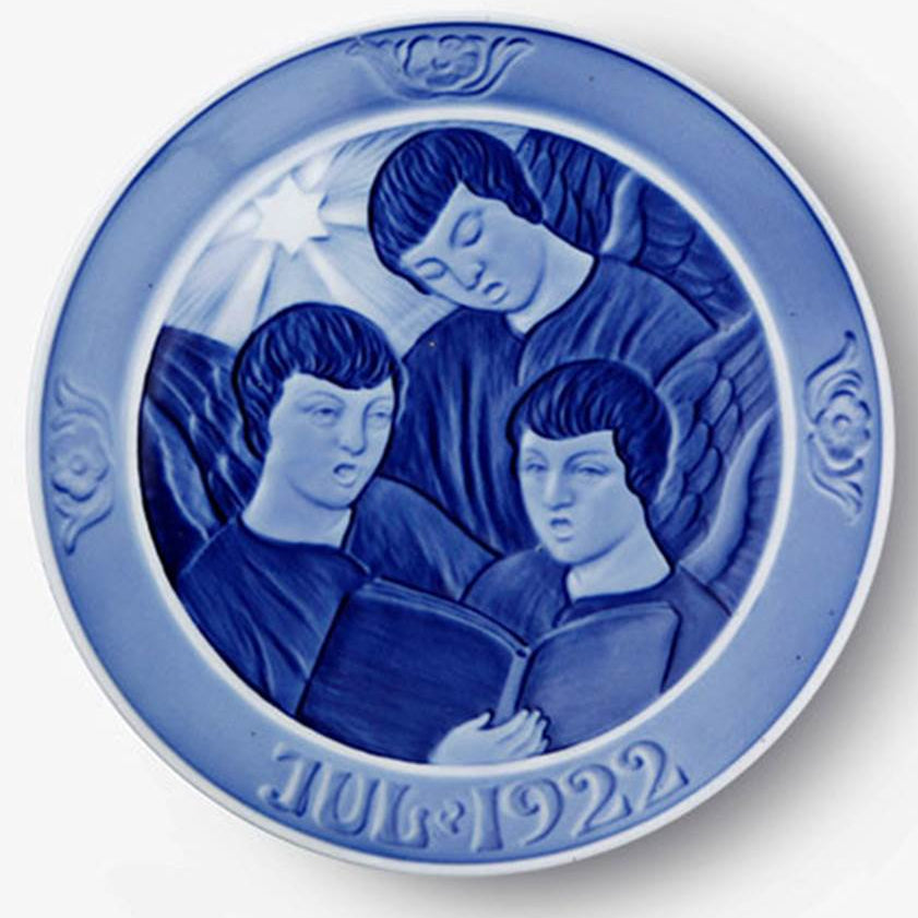 Weihnachtsteller von Royal Copenhagen, 1922