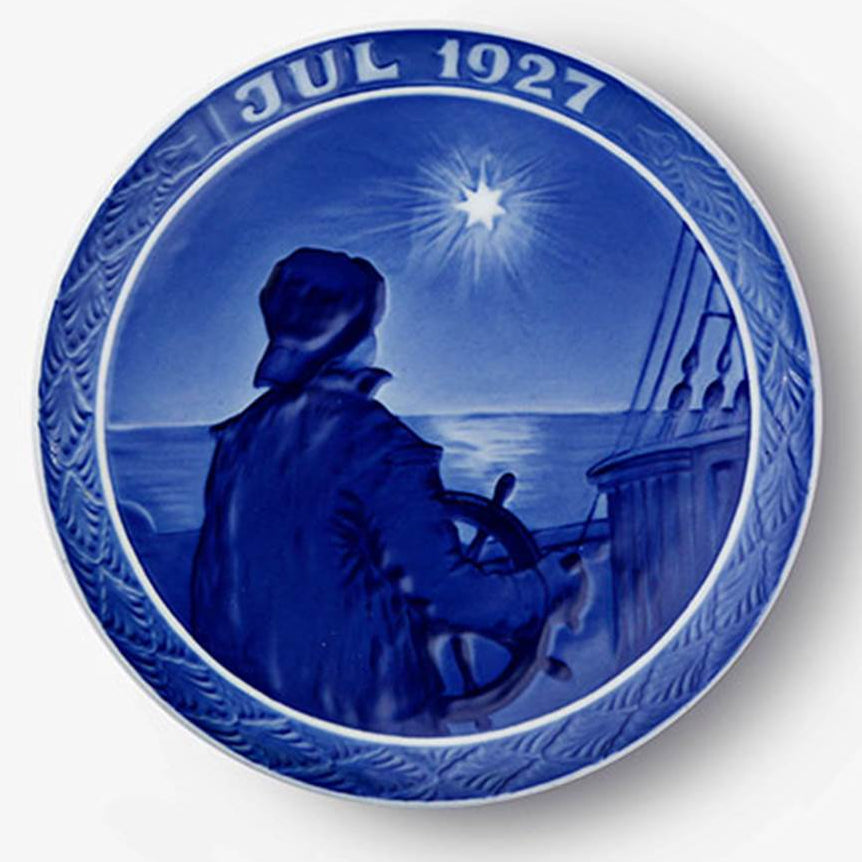 Weihnachtsteller von Royal Copenhagen, 1927