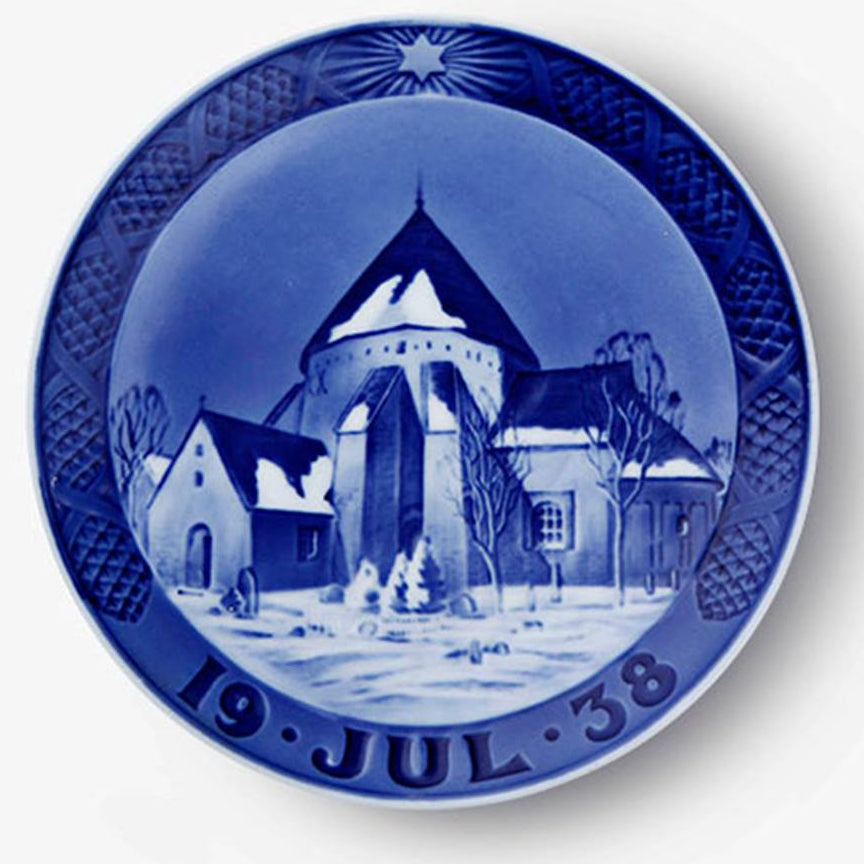 Weihnachtsteller von Royal Copenhagen, 1939