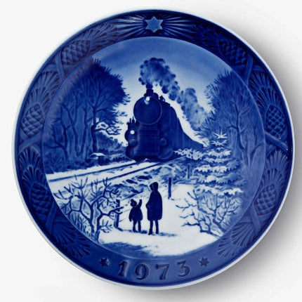 Weihnachtsteller von Royal Copenhagen, 1973