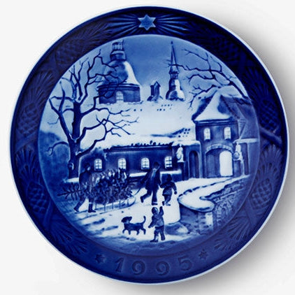 Weihnachtsteller von Royal Copenhagen, 1995