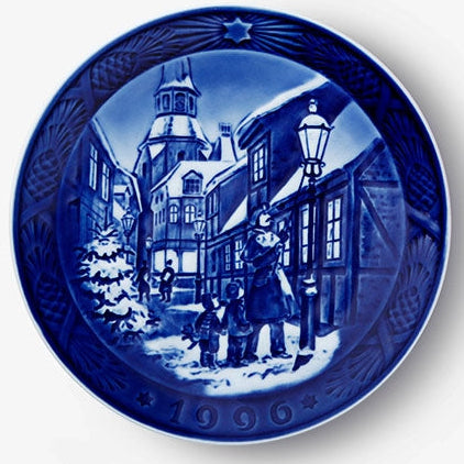 Weihnachtsteller von Royal Copenhagen, 1996