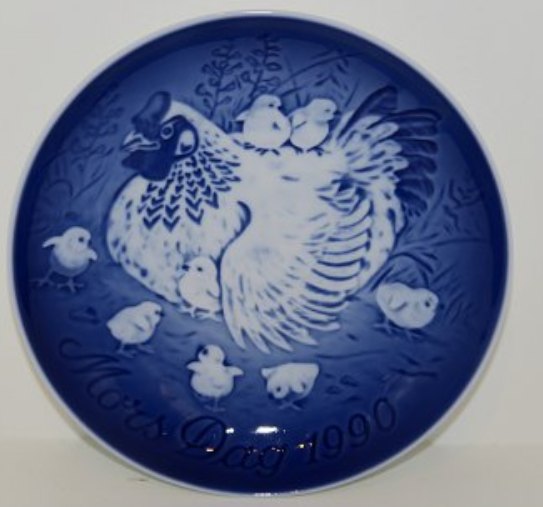 Bing & Grondahl Muttertagsteller von 1990