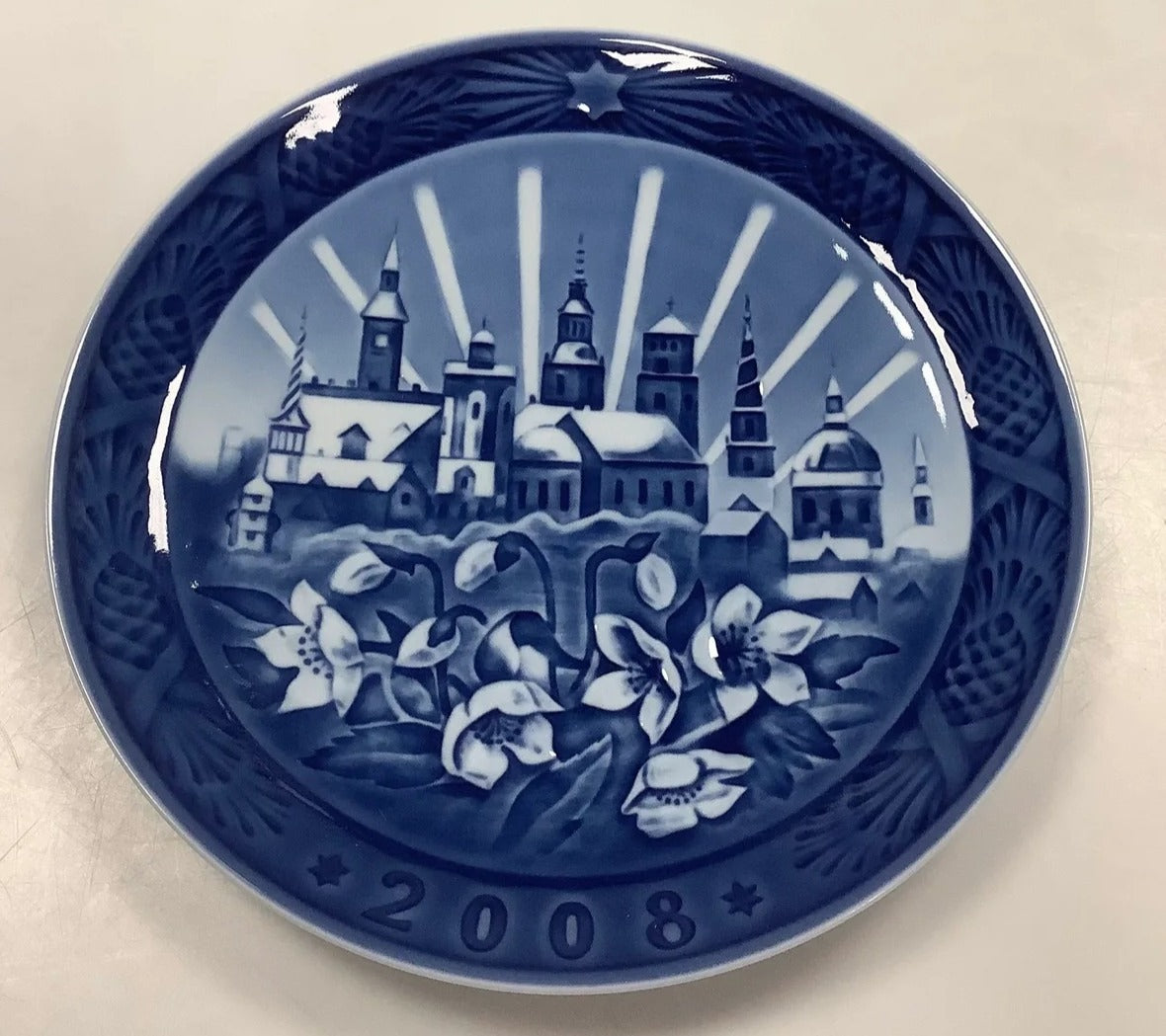 Weihnachtsplakette von Royal Copenhagen 2008
