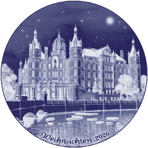 2025 Berlin Design Weihnachtsteller Englischer Text