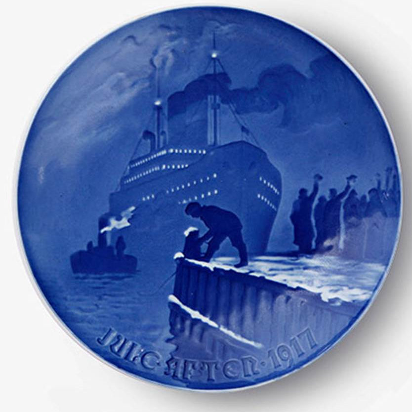 1917 Bing &amp; Grondahl Weihnachten