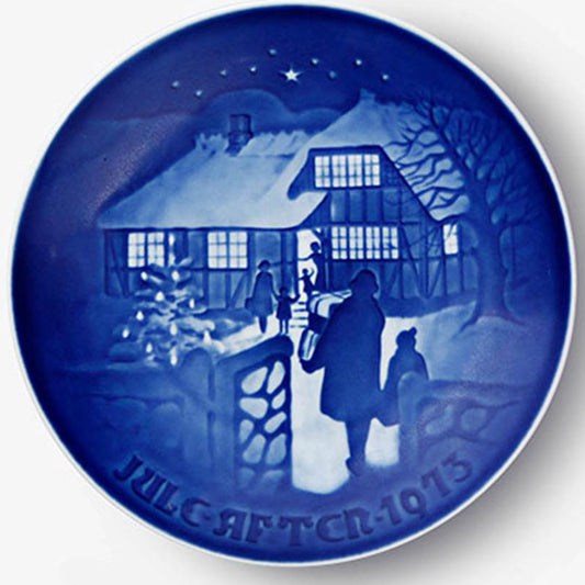 Weihnachtsteller von Bing &amp; Grondahl, 1973