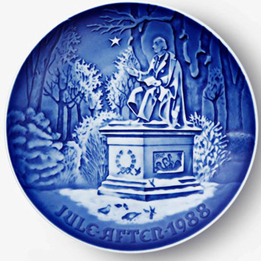 Weihnachtsteller von Bing &amp; Grondahl, 1988