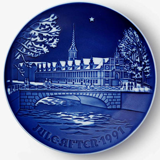 Weihnachtsteller von Bing &amp; Grondahl, 1991