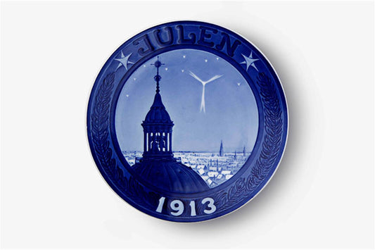 Weihnachtsteller der königlichen Familie Kopenhagen von 1913