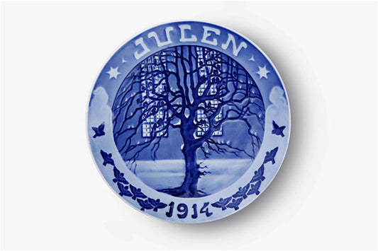 Weihnachtsteller der königlichen Königsfamilie Kopenhagen von 1914