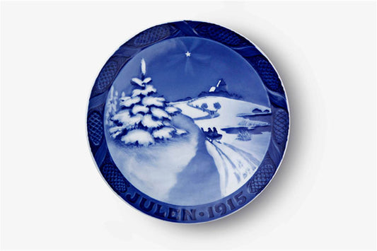 Weihnachtsteller der königlichen Familie Kopenhagen von 1915