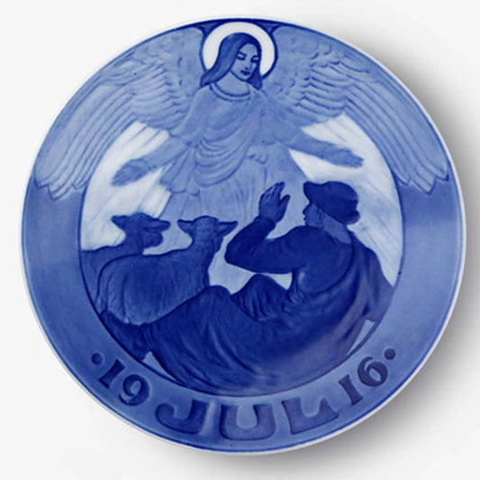 Weihnachtsteller der königlichen Königsfamilie Kopenhagen von 1916