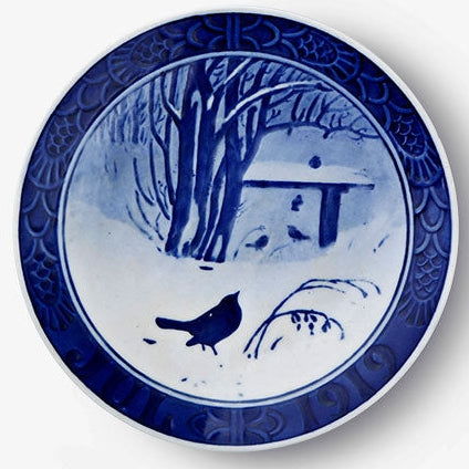 Weihnachtsteller der königlichen Familie Kopenhagen von 1919