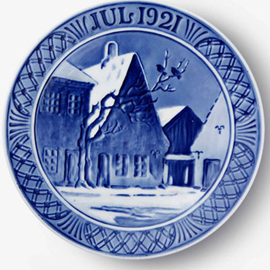 Weihnachtsteller von Royal Copenhagen, 1921