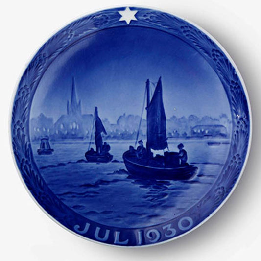 Weihnachtsteller der Royal Copenhagen von 1930