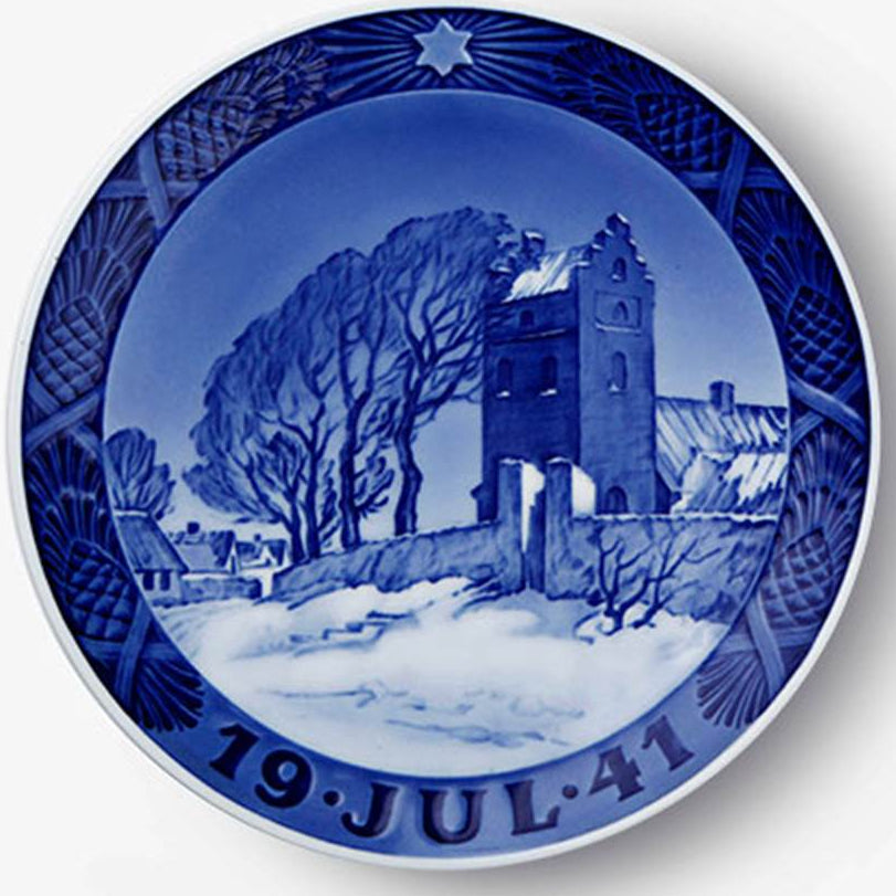 Weihnachtsteller von Royal Copenhagen, 1941