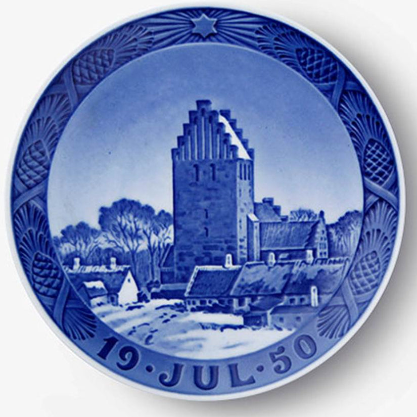 Weihnachtsteller der Royal Copenhagen von 1950