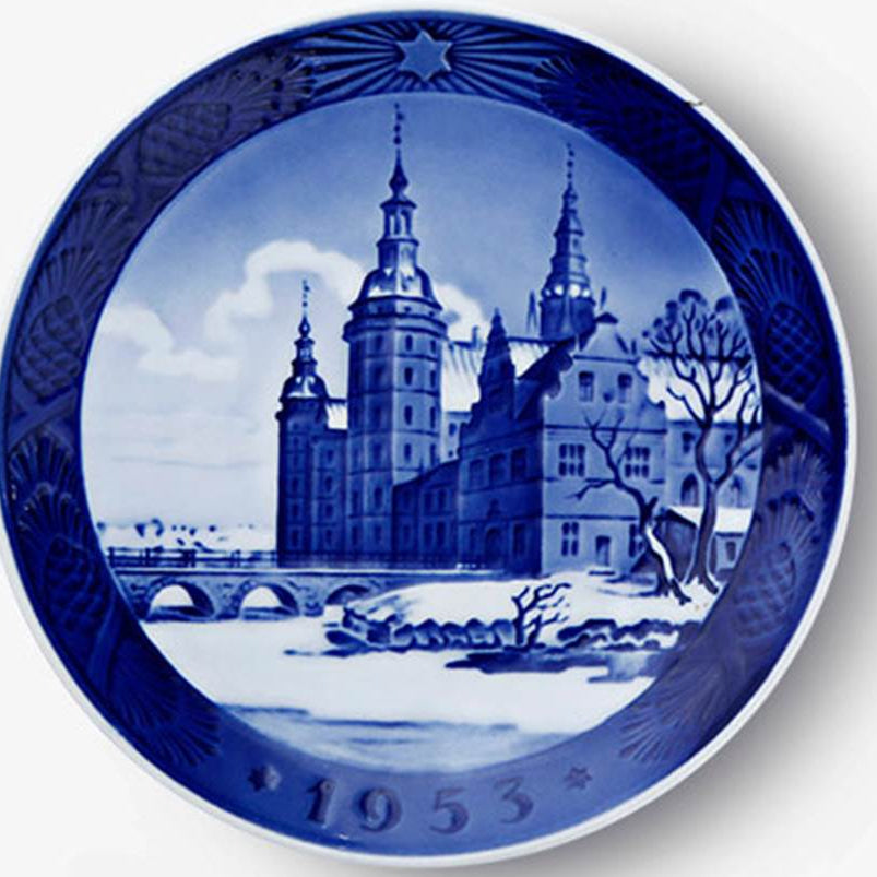Weihnachtsteller von Royal Copenhagen, 1953