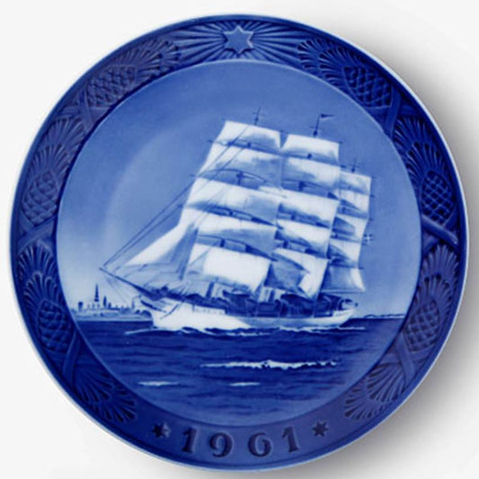 Weihnachtsteller von Royal Copenhagen, 1961