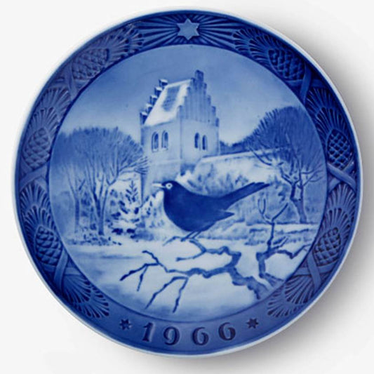Weihnachtsteller von Royal Copenhagen, 1966
