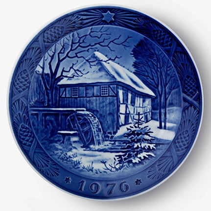 Weihnachtsteller von Royal Copenhagen, 1976