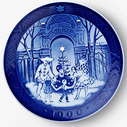 Weihnachtsteller von Royal Copenhagen, 1990