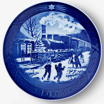 Weihnachtsteller von Royal Copenhagen, 1993