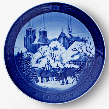 Weihnachtsteller von Royal Copenhagen, 1997