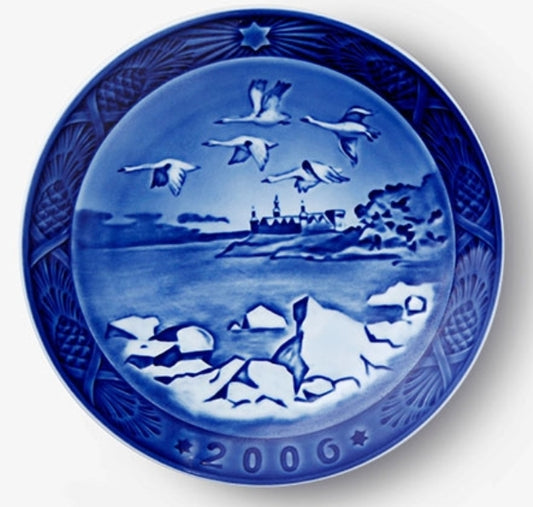 Weihnachtsteller von Royal Copenhagen aus dem Jahr 2006