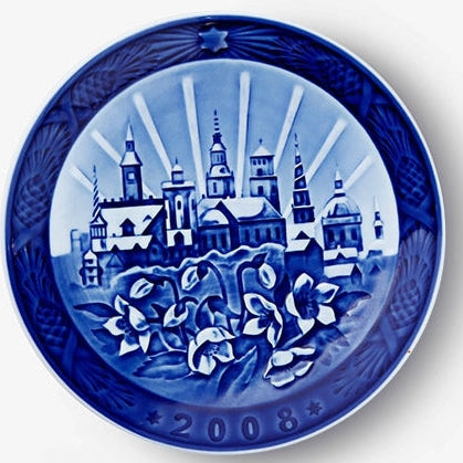 Weihnachtsteller von Royal Copenhagen 2008