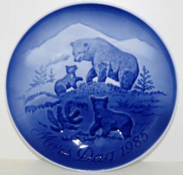 Muttertagsteller von Bing &amp; Grondahl, 1985