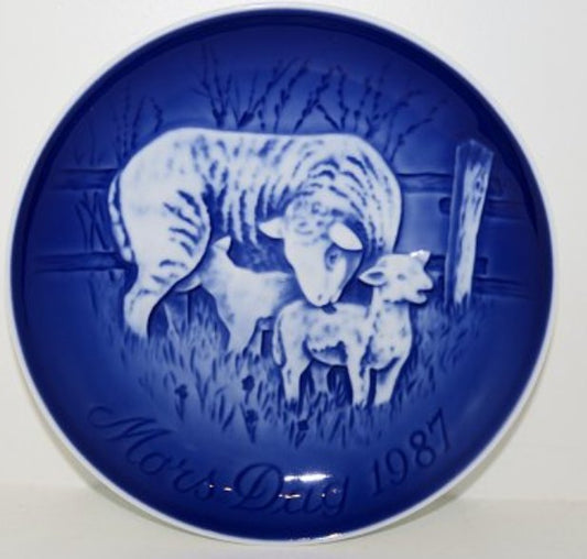Muttertagsteller von Bing &amp; Grondahl, 1987