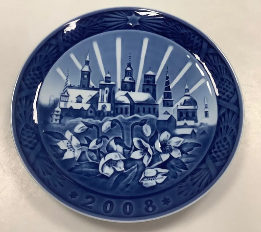 Weihnachtsplakette von Royal Copenhagen 2008